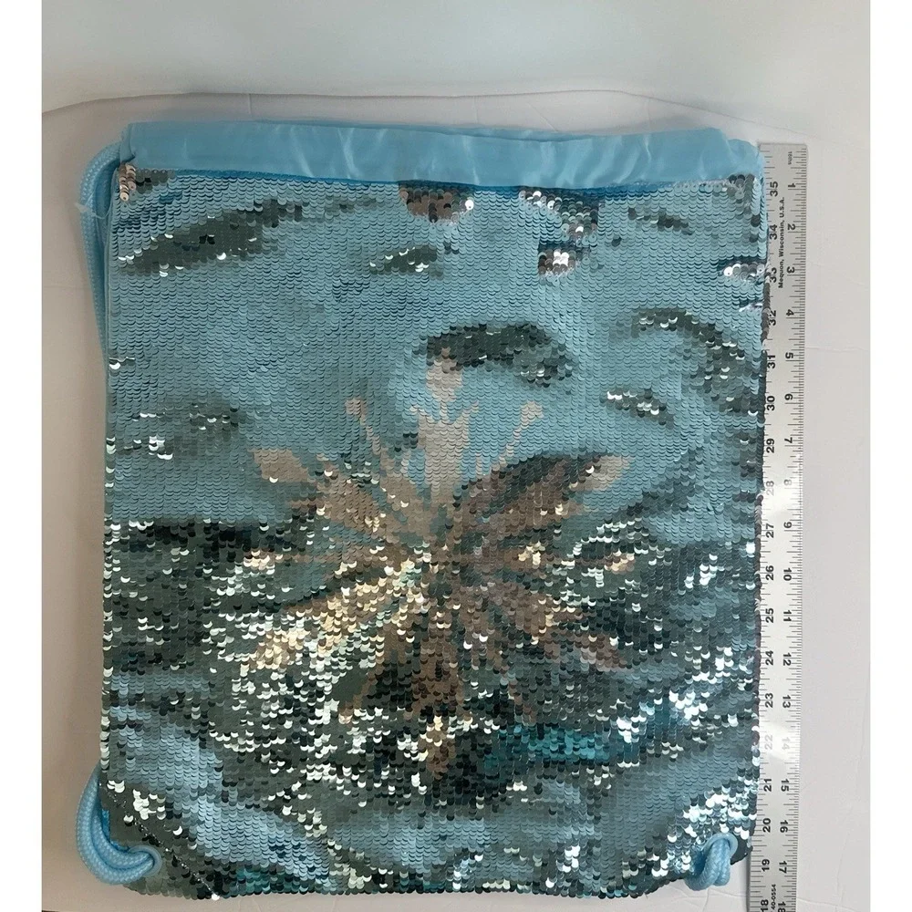 New Disney Store Frozen 2 Reversile‎ Sequin Swim Bag for Girls Purse